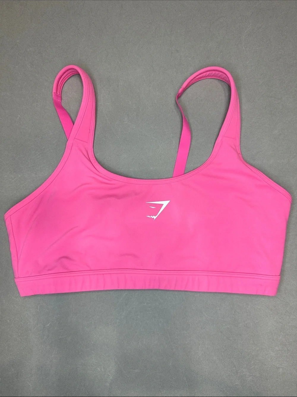 Gymshark Pink Scoop Neck Sports Bra - L
